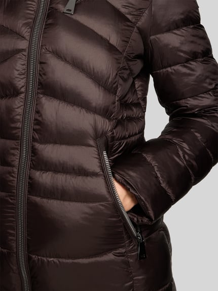 Gil Bret Regular Fit Steppjacke mit Kapuze Mittelbraun 6