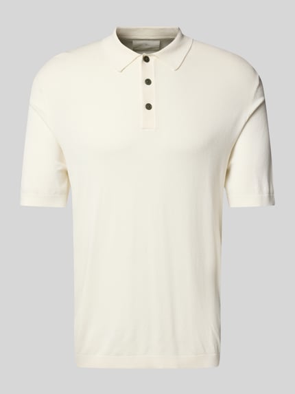 JACK & JONES Premium Koszulka polo z listwą guzikową model ‘WILLIAM’ Biały 2