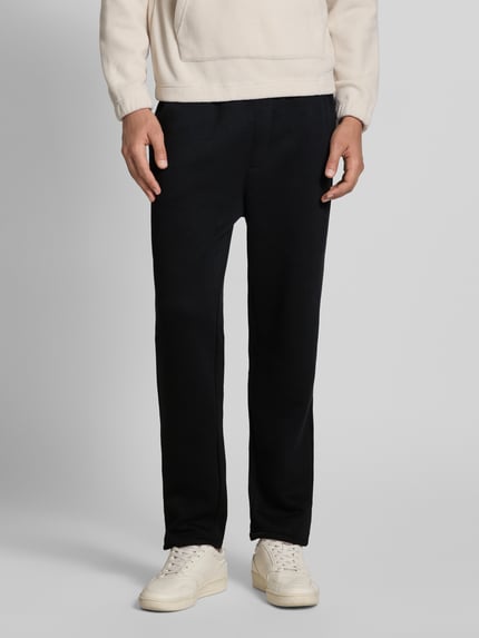 JACK & JONES Regular Fit Sweatpants mit Tunnelzug Modell 'KANE BRADLEY' BLACK 4