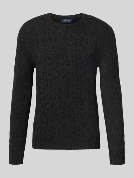 Regular Fit Pullover aus Woll-Kaschmir-Mix Shop The Look MANNEQUINE