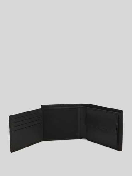 HUGO Portemonnaie aus echtem Rindsleder Modell 'Tibby_2.0_Trifold' BLACK 4