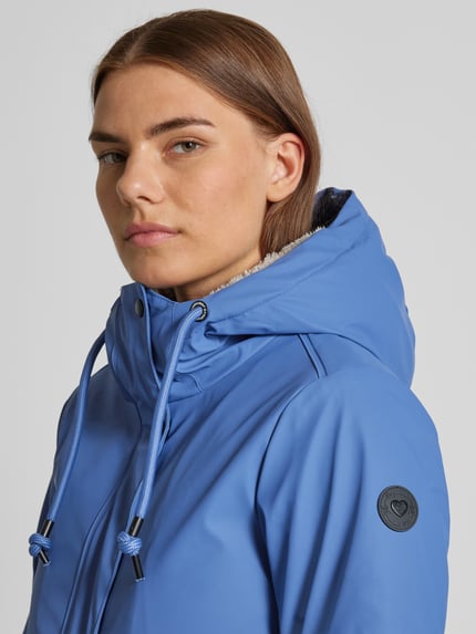ragwear Jacke mit Kapuze Modell 'Tinsley' Blau 3
