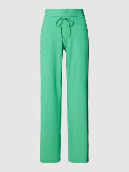 Raffaello Rossi Straight Leg Hose mit Tunnelzug Modell 'CANDICE' Gruen 2