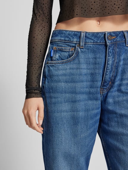 HUGO Blue Straight Fit Jeans Modell 'Elyah' Jeansblau 3