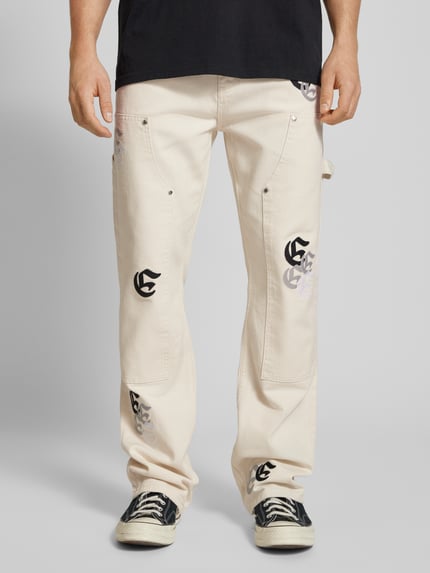 EIGHTYFIVE Jeans met 5-pocketmodel Offwhite - 4