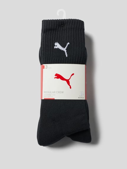 PUMA Sportsokken, set van 3 Zwart - 3