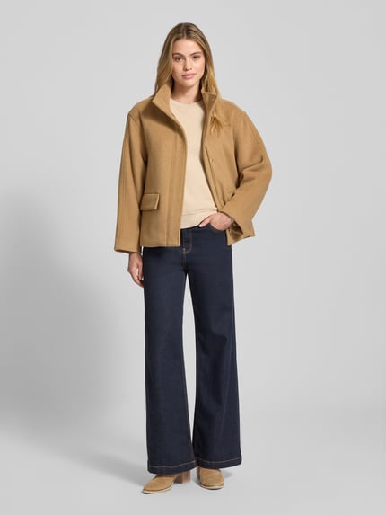 GANT Wolljacke mit Kaschmir-Anteil Sand 1
