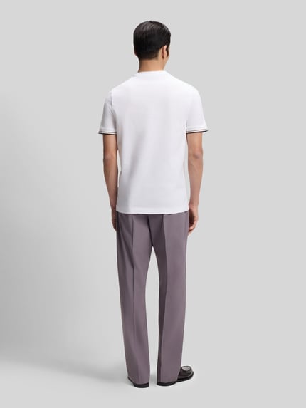 BOSS Regular Fit T-Shirt aus reiner Baumwolle Weiss 5