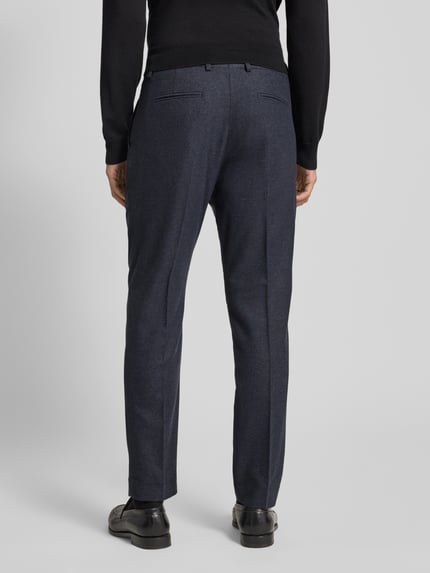 Selected Slim Fit Anzughose mit Woll-Anteil Modell 'REED' Marine 5