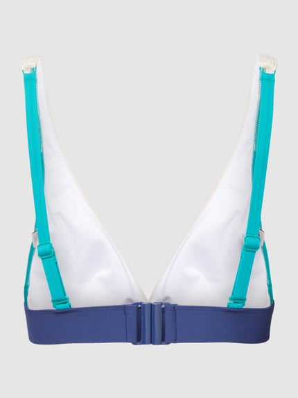 Esprit Bikinitop in colour-blocking-design Groen - 3