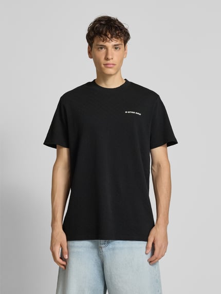 G-Star RAW Loose Fit T-Shirt mit Rundhalsausschnitt Black 4