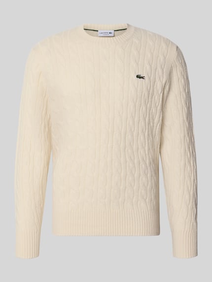 Regular Fit Pullover aus reiner Wolle Shop The Look MANNEQUINE
