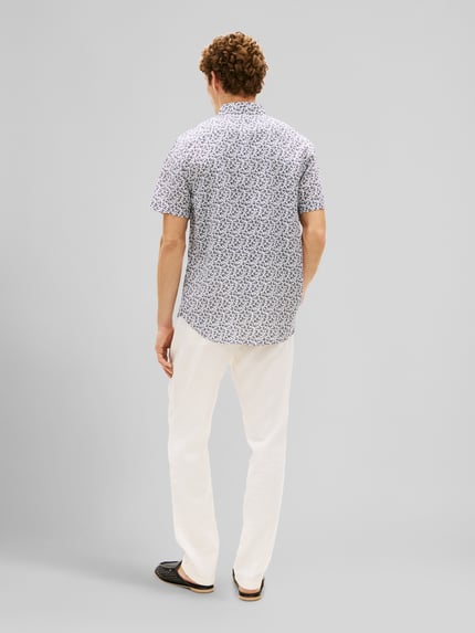 Tommy Hilfiger Regular Fit Kurzarmhemd  Offwhite 5