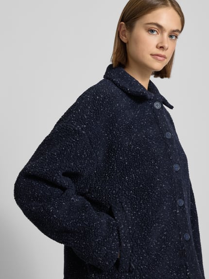 REVIEW Jacke mit Teddyfell Marine 3
