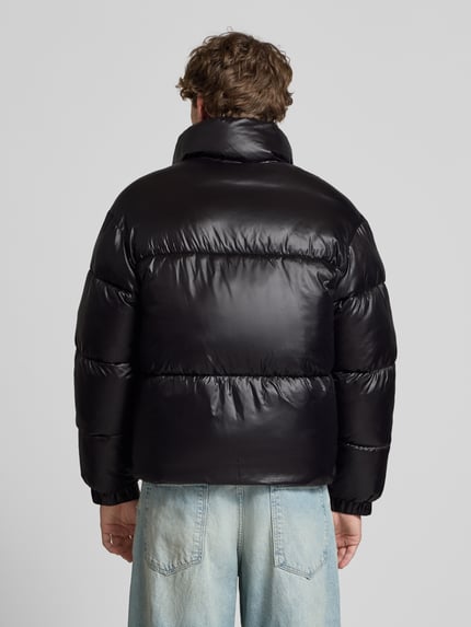 JACK & JONES Regular Fit Puffer Jacket mit Pattentaschen Modell 'YORK' Black 5