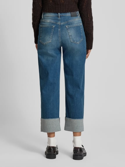Marc Cain Relaxed Fit Jeans im 5-Pocket-Design Bleu Melange 5