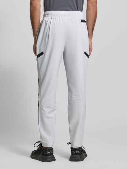 Under Armour Regular fit sweatpants met logoprint model 'Unstoppable' Lichtgrijs - 5