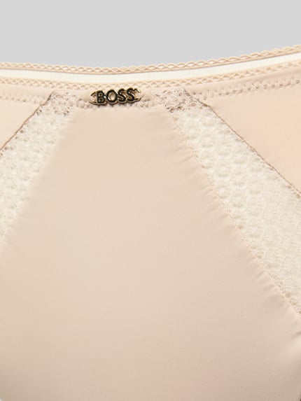 BOSS Onderbroek met kanten inzet Beige - 2