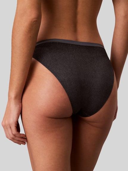 Calvin Klein Underwear Slip mit schimmernder Optik Rauchblau 3