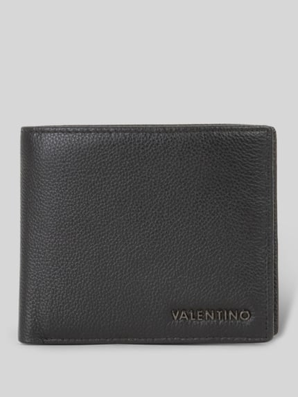 Valentino Bags Portemonnaie aus Rindnappaleder Black 1