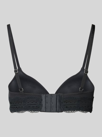 SKINY Triangel-BH mit Häkelspitze Black 3