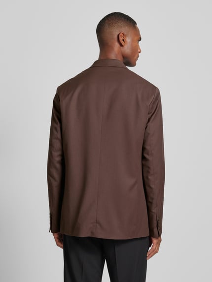MANGO Sakko mit Brustleistentasche Modell 'Santos' Mittelbraun 5