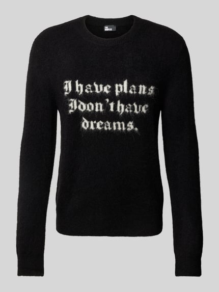 The Kooples Strickpullover aus Alpaka-Mix mit Rundhalsausschnitt Black 2