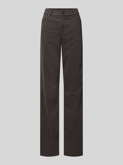 ANGELS Stoffen broek met 5-pocketmodel, model 'LARA' Grafiet - 2