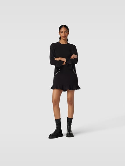 Dsquared2 Mini-jurk met ritszakken Zwart - 1