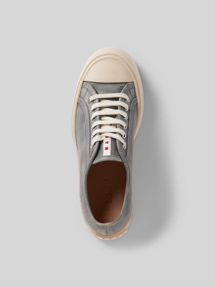 Marni Sneakers met vetersluiting Lichtgrijs - 4