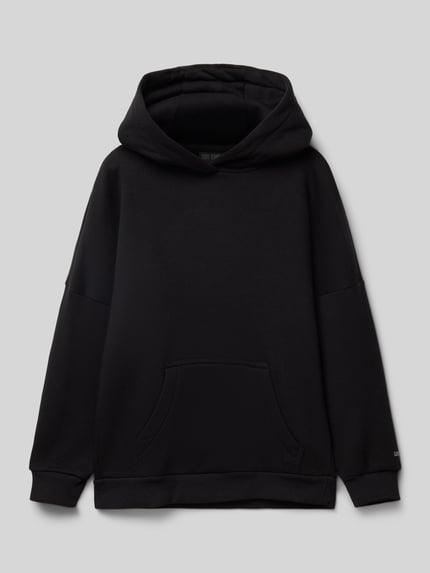 Cars Jeans Oversized hoodie met capuchon, model 'KELLY' Zwart - 1