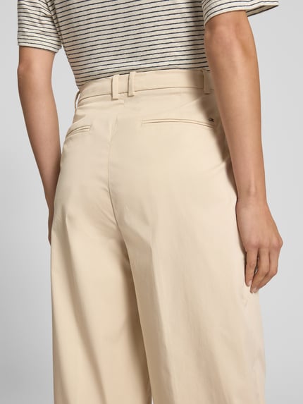 Tommy Hilfiger Relaxed fit chino van katoenmix Zand - 3