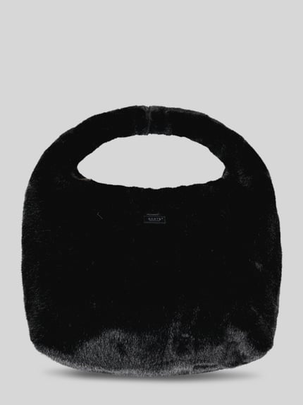 Barts Shopper in Kunstfell-Optik Black 2