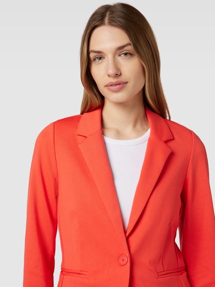 b.young Blazer mit Paspeltaschen Modell 'RIZET' Rot 3