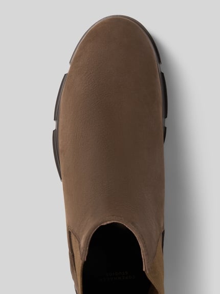 Copenhagen Buty chelsea z elastycznymi wstawkami Model „CPH570M” Ciemnobrązowy 3