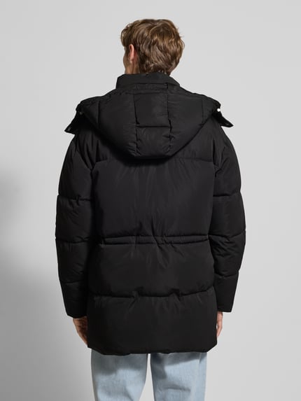 Don´t Waste Culture Parka z kapturem model ‘Briska’ Czarny 5