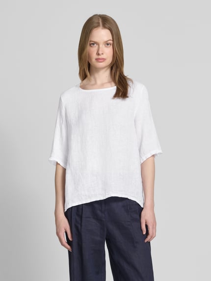 ZABAIONE Blouseshirt met 1/2-mouwen Wit - 4