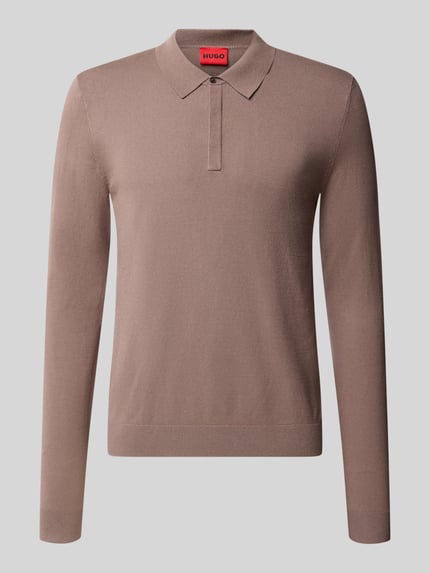 HUGO Poloshirt mit Logo-Detail San Pippo-CV Hellrot 2