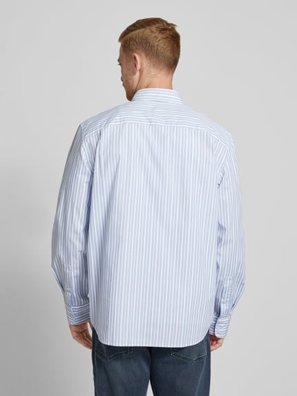 Jake*s Studio Men Regular Fit Freizeithemd mit Kentkragen Hellblau 5