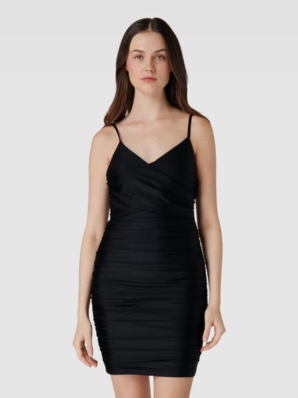 Jake*s Cocktail Cocktailkleid in Wickel-Optik Black 4