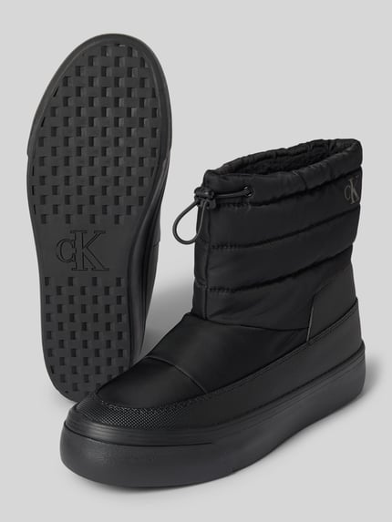 Calvin Klein Jeans Snowboots mit Label-Detail BLACK 4
