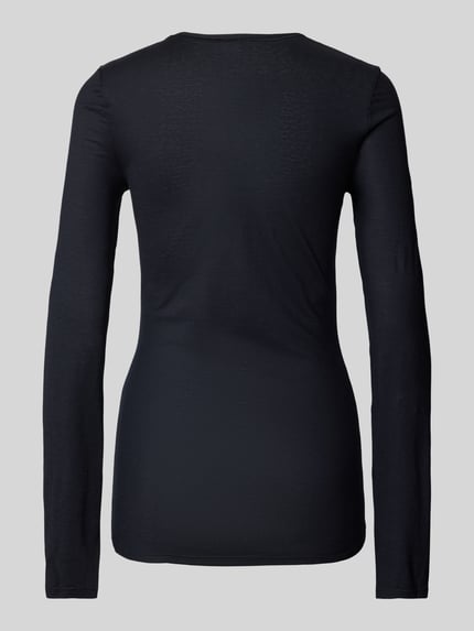 HANRO Longsleeve met ronde hals Zwart - 3