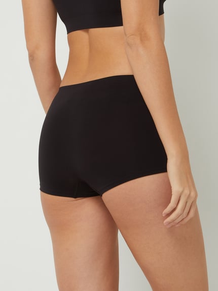 HANRO Slip van microvezel - naadloos, model 'Touch Feeling' Zwart - 5