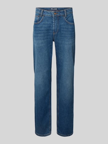 Straight Leg Jeans mit 5-Pocket-Design Modell 'Rick' Shop The Look MANNEQUINE