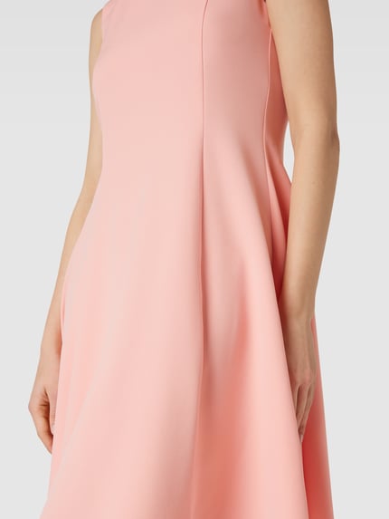 MORE & MORE Knielanges Kleid mit breiten Trägern Lachs 3