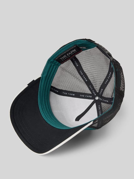 GOORIN BROS. Czapka z daszkiem i naszywką z motywem model ‘Eagle Fan’ Ciemnozielony 2