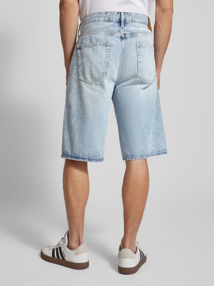 Calvin Klein Jeans Korte relaxed fit jeans in 5-pocketmodel Lichtblauw - 5