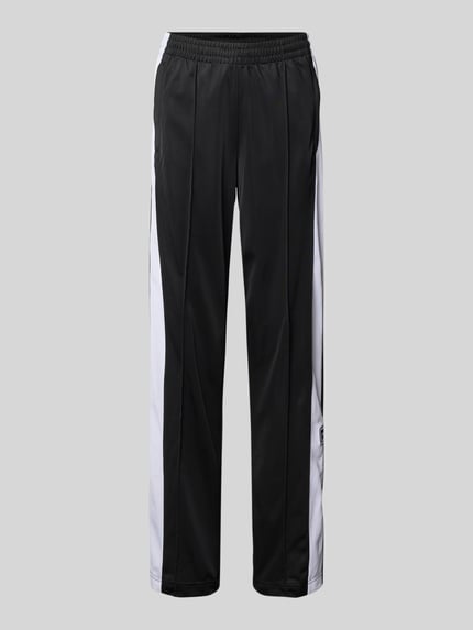 adidas Originals Sweatpants met drukknoopsluitingen opzij, model 'ADIBREAK' Zwart - 2