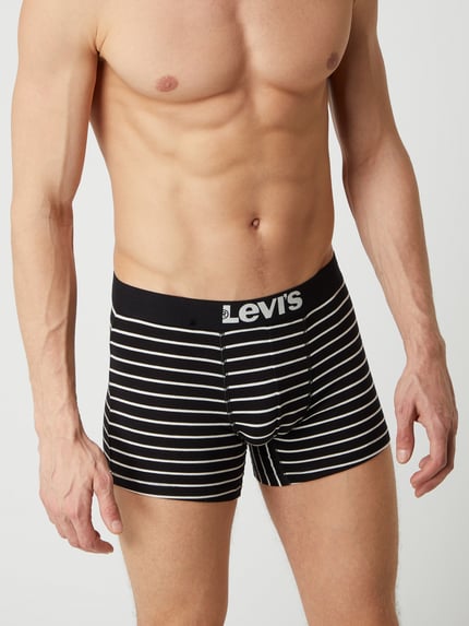 Levi's® Trunks mit Stretch-Anteil im 2er-Pack  Black 3