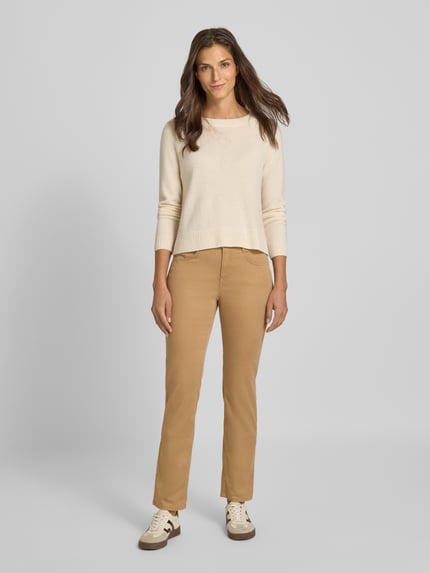 Brax Slim Fit Jeans im 5-Pocket-Design Modell 'STYLE.MARY' Camel 1